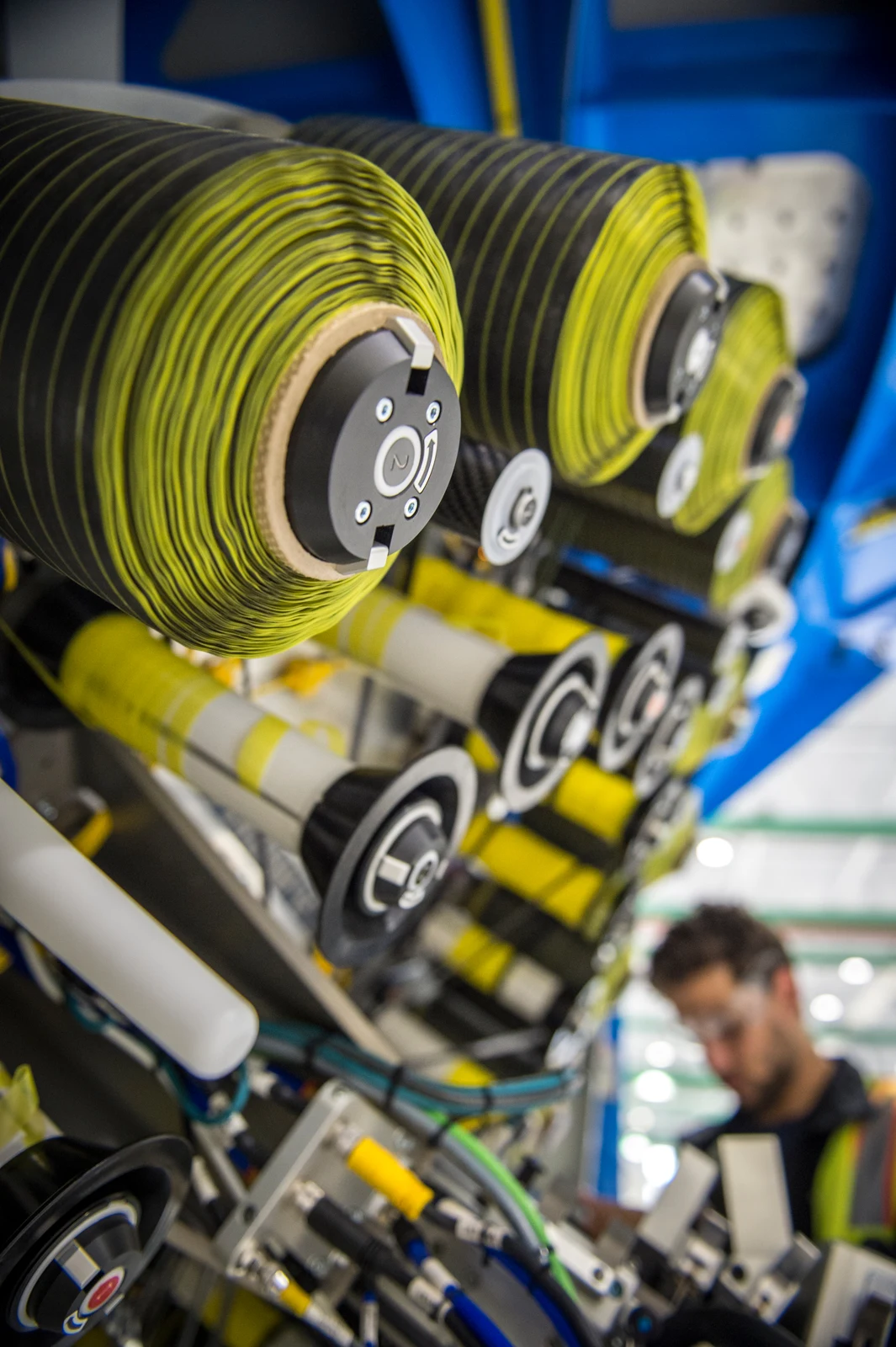 Carbon fiber spools documented by NASA’s composite manufacturing program