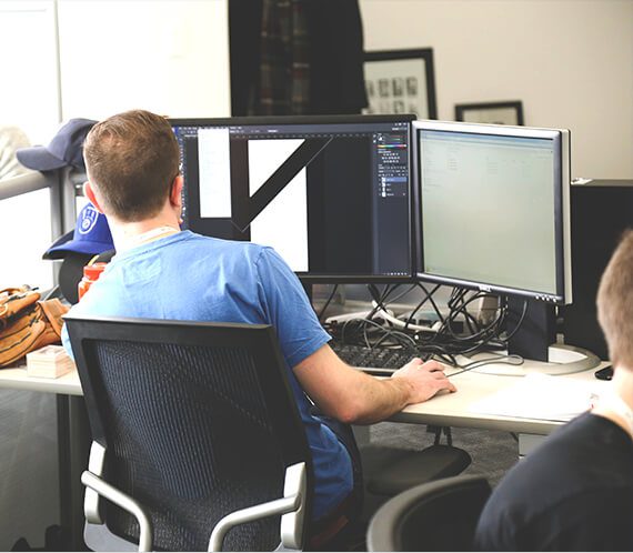 Delta Zee specialist working with digital engineering tools